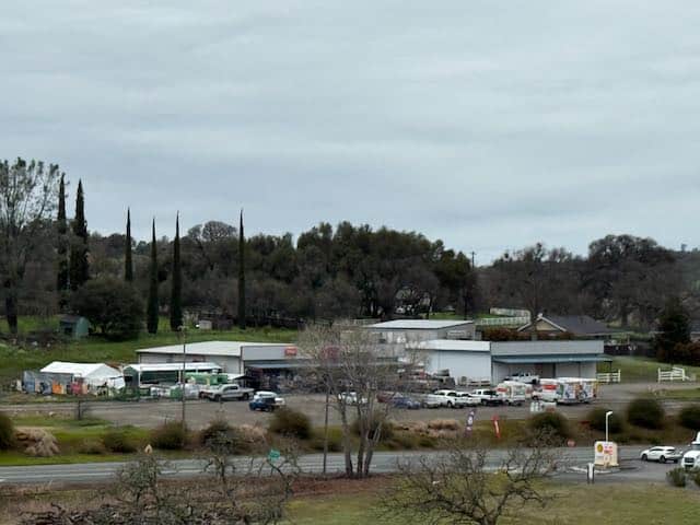 Ace Hardware and surrounding commercial buildings at 17705 Highway 49, Plymouth, CA